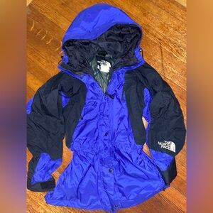 90’s The North Face Gore-Tex Mountain Jacket women’s medium black blue